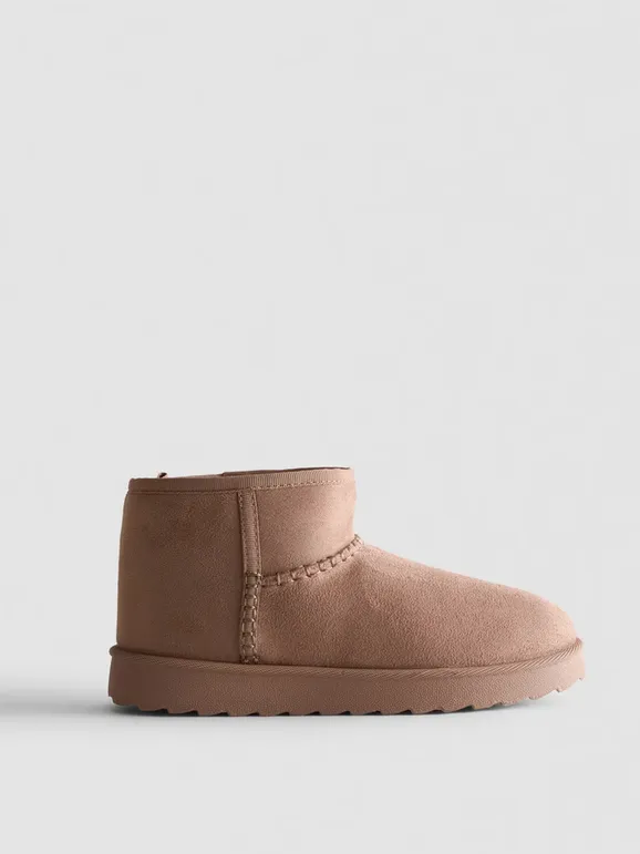 Bottines douillettes en suédine - Photo 6